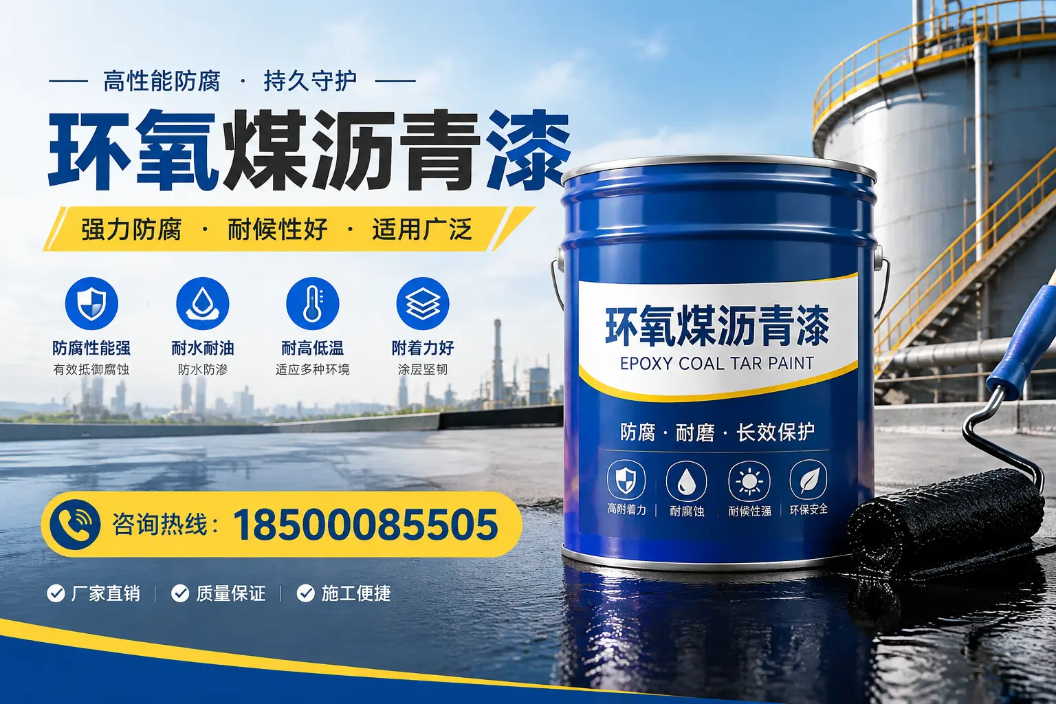 环氧煤沥青漆的储存与运输注意事项,石家庄企业须知